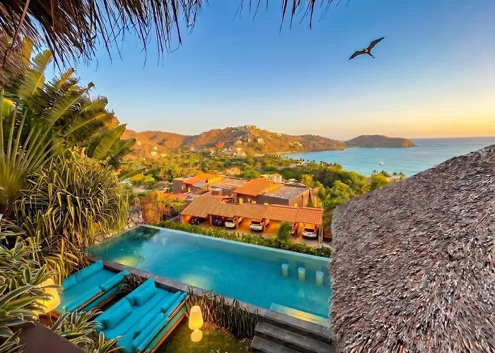 Adults Only Luxe 3br La Ropa Oasis W Ccean View * Zihuatanejo