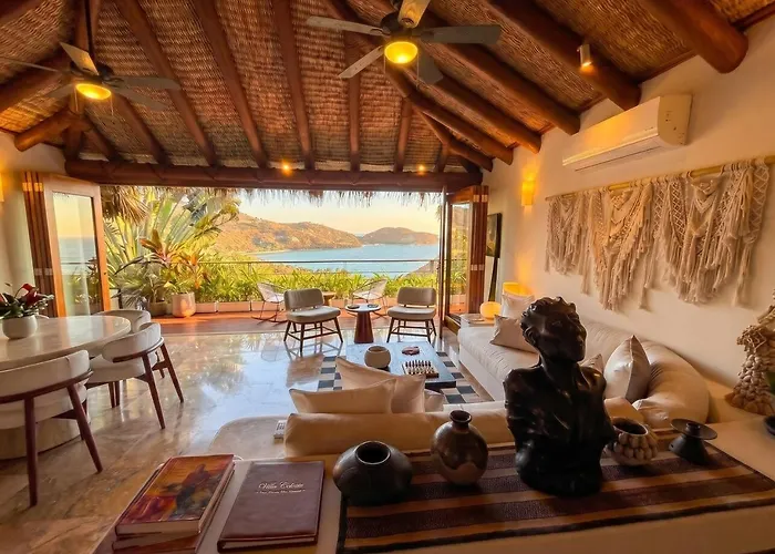 Apartamento Adults Only Luxe 3br La Ropa Oasis W Ccean View Zihuatanejo